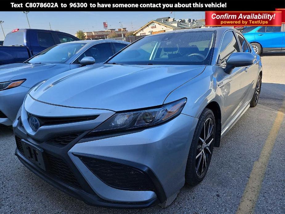 used 2021 Toyota Camry Hybrid car, priced at $22,413