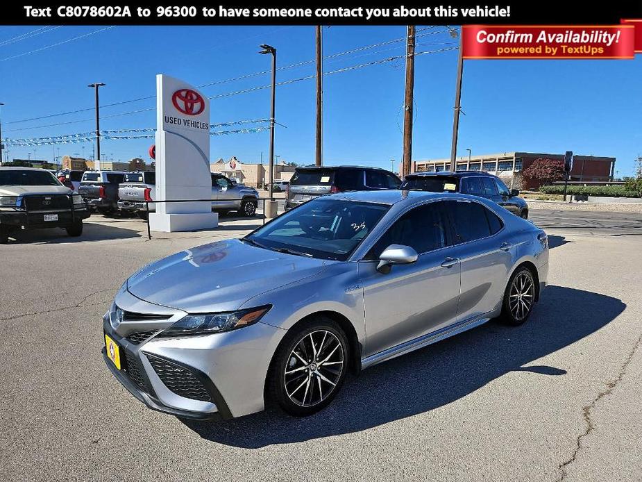 used 2021 Toyota Camry Hybrid car, priced at $20,988