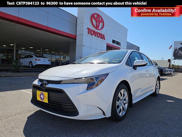 new 2026 Toyota Corolla car, priced at $25,282
