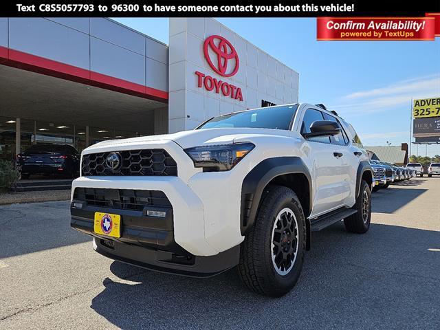 new 2025 Toyota 4Runner car, priced at $61,512