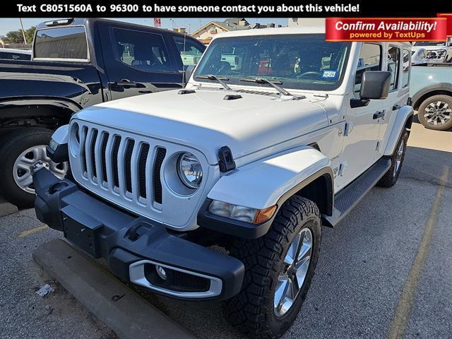 used 2021 Jeep Wrangler Unlimited car, priced at $30,862