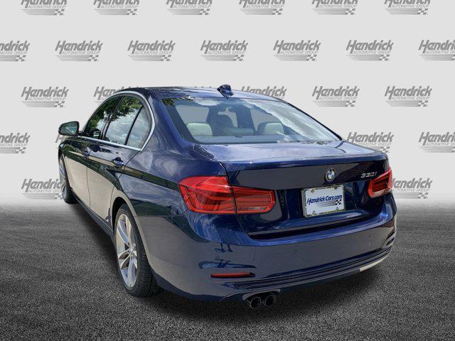 used 2018 BMW 330 car, priced at $18,477