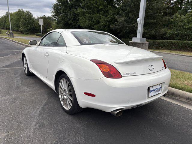 used 2002 Lexus SC 430 car, priced at $15,977