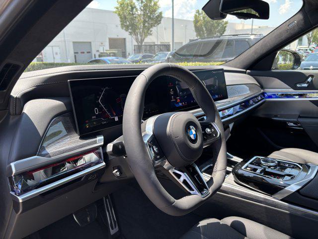 new 2025 BMW 740 car, priced at $108,035