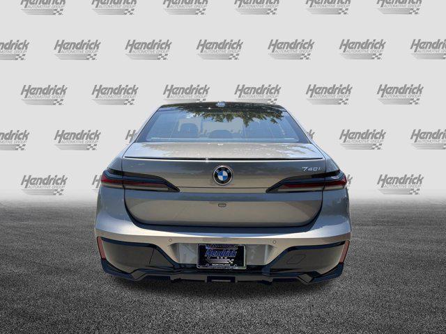 new 2025 BMW 740 car, priced at $108,035