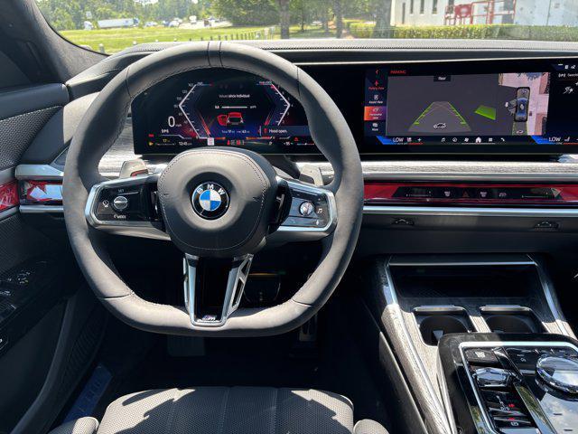 new 2025 BMW 740 car, priced at $108,035