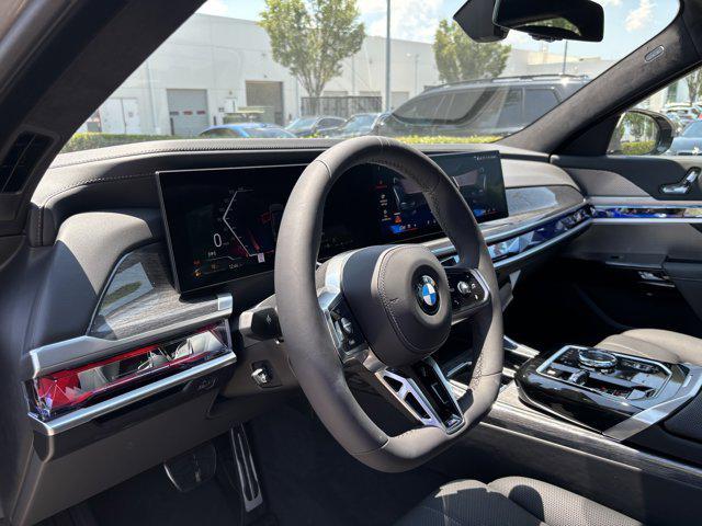 new 2025 BMW 740 car, priced at $108,035