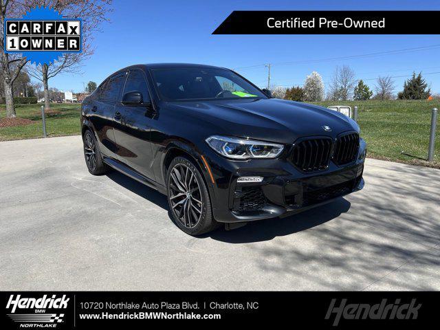 used 2021 BMW X6 car, priced at $48,977