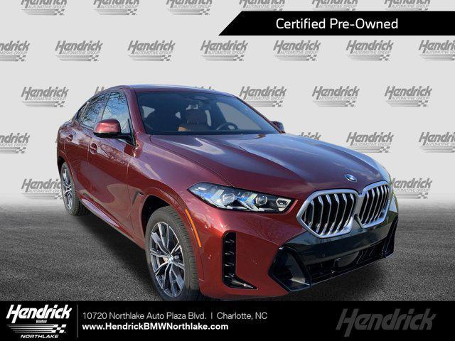 used 2024 BMW X6 car, priced at $68,477