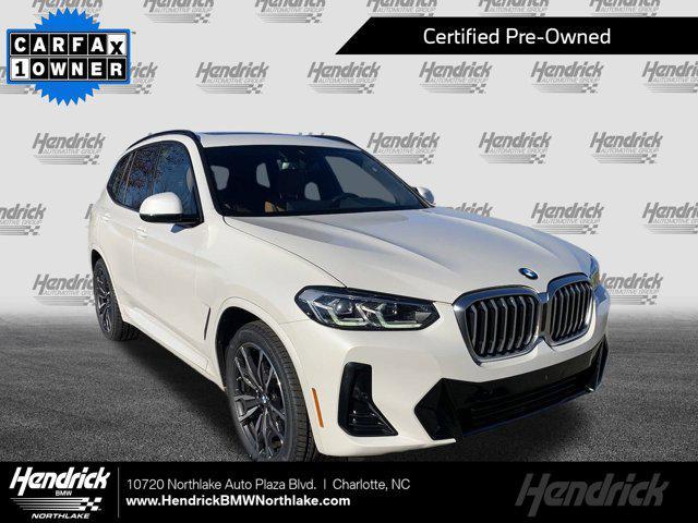 used 2022 BMW X3 car, priced at $35,477