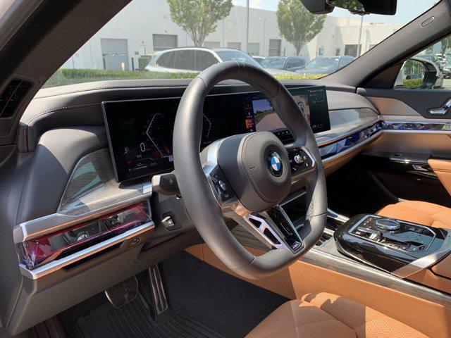 new 2025 BMW 740 car, priced at $103,225