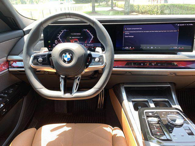 new 2025 BMW 740 car, priced at $103,225