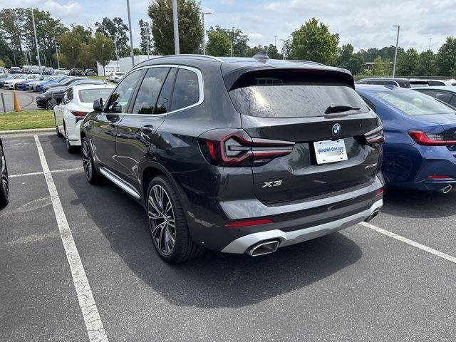 used 2023 BMW X3 car, priced at $38,977