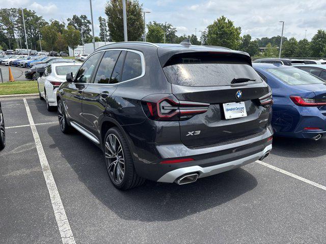 used 2023 BMW X3 car, priced at $38,977