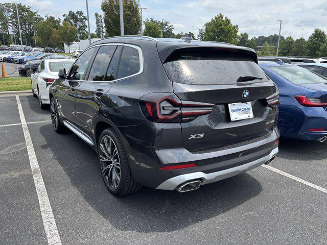 used 2023 BMW X3 car, priced at $38,977