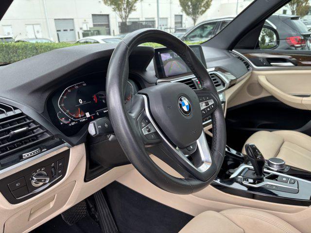 used 2021 BMW X3 car, priced at $23,772