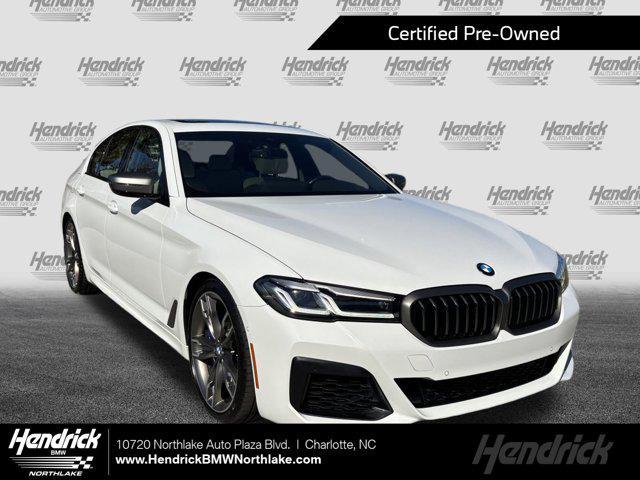 used 2022 BMW M550 car, priced at $52,977