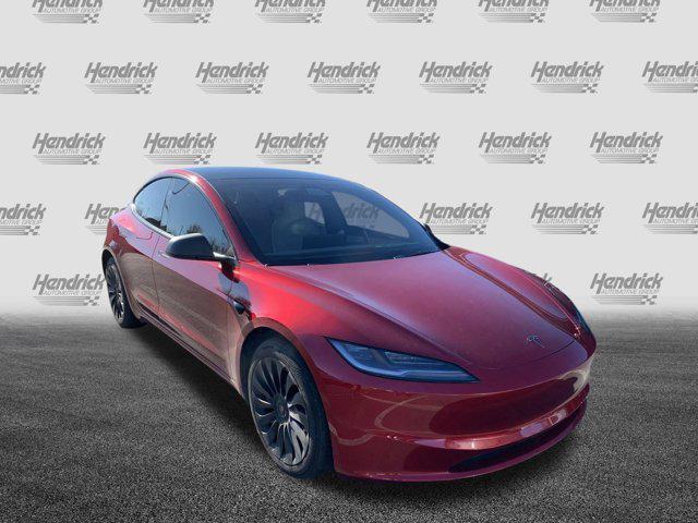 used 2024 Tesla Model 3 car, priced at $38,977