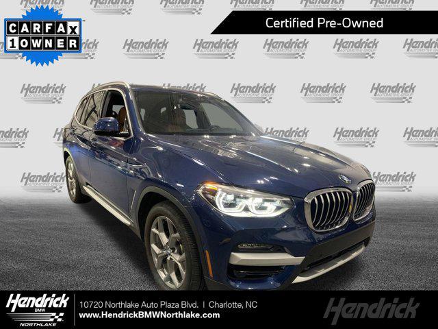 used 2021 BMW X3 PHEV car, priced at $33,977