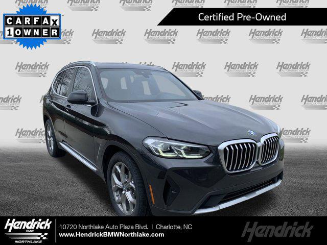 used 2022 BMW X3 car, priced at $33,977