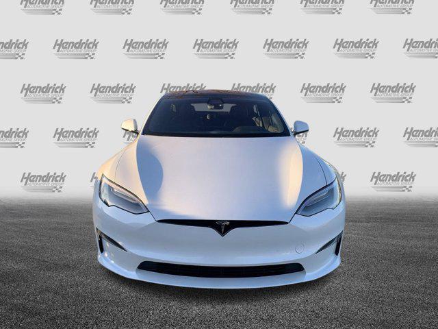 used 2021 Tesla Model S car, priced at $48,977