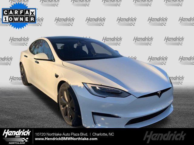 used 2021 Tesla Model S car, priced at $49,977