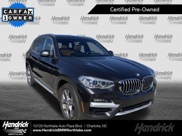 used 2021 BMW X3 car, priced at $30,477