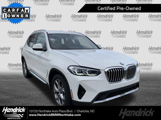 used 2022 BMW X3 car, priced at $34,977