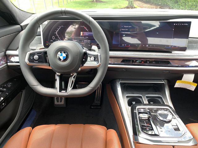 new 2024 BMW 740 car, priced at $111,845