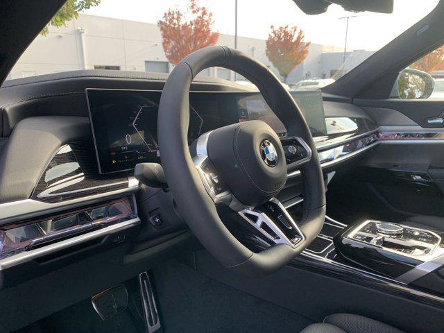 new 2025 BMW 740 car, priced at $107,625