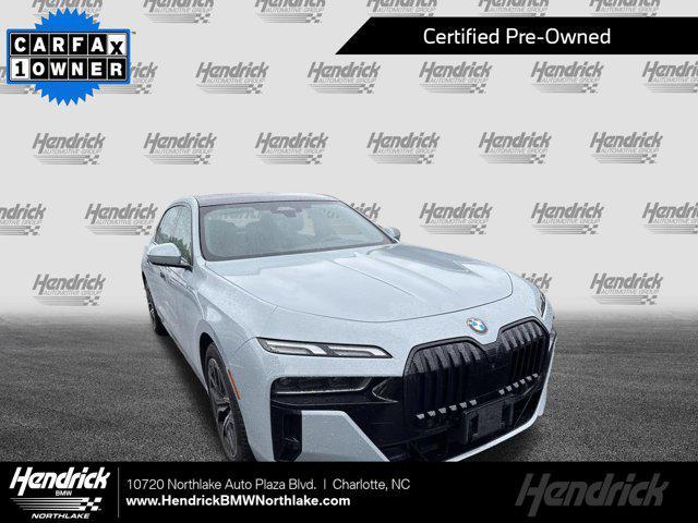 used 2023 BMW 740 car, priced at $66,977