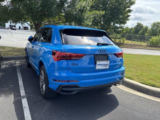 used 2023 Audi Q3 car, priced at $30,477