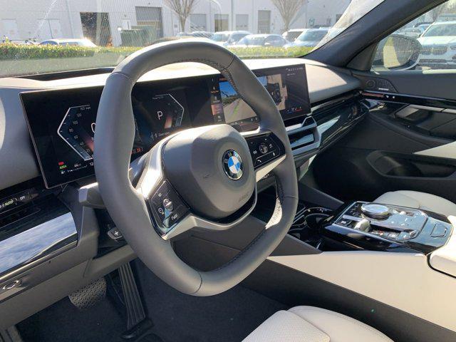 new 2025 BMW 530 car, priced at $63,975