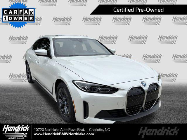 used 2023 BMW i4 Gran Coupe car, priced at $36,477