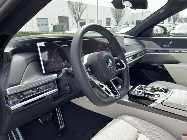new 2024 BMW 740 car, priced at $111,845