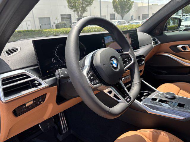 new 2025 BMW 330 car, priced at $55,855