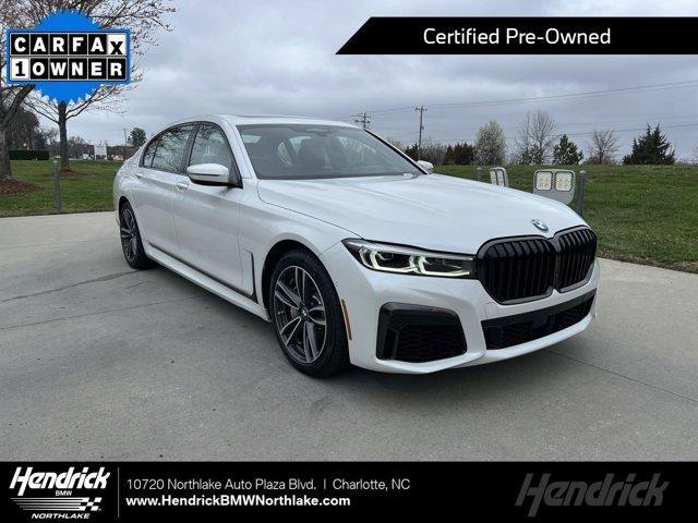 used 2021 BMW 750 car, priced at $61,477