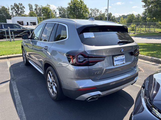used 2024 BMW X3 car, priced at $39,977