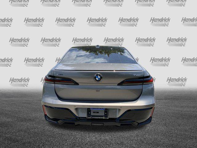 new 2025 BMW 740 car, priced at $111,035
