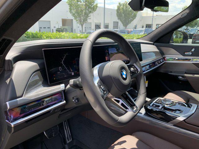 new 2025 BMW 740 car, priced at $111,035