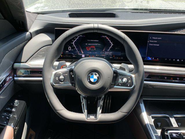 new 2025 BMW 740 car, priced at $111,035