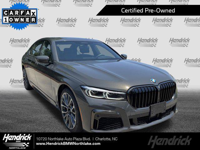used 2022 BMW 740 car, priced at $49,477