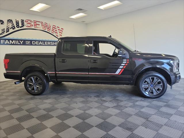 used 2018 Ford F-150 car, priced at $35,990