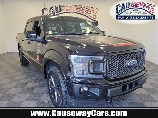 used 2018 Ford F-150 car, priced at $35,990