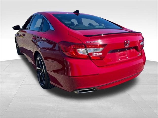 used 2021 Honda Accord car, priced at $23,420