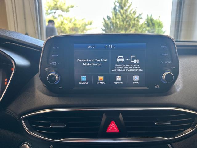 used 2019 Hyundai Santa Fe car, priced at $17,331
