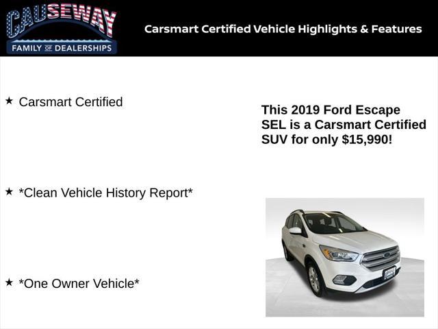 used 2019 Ford Escape car, priced at $15,990