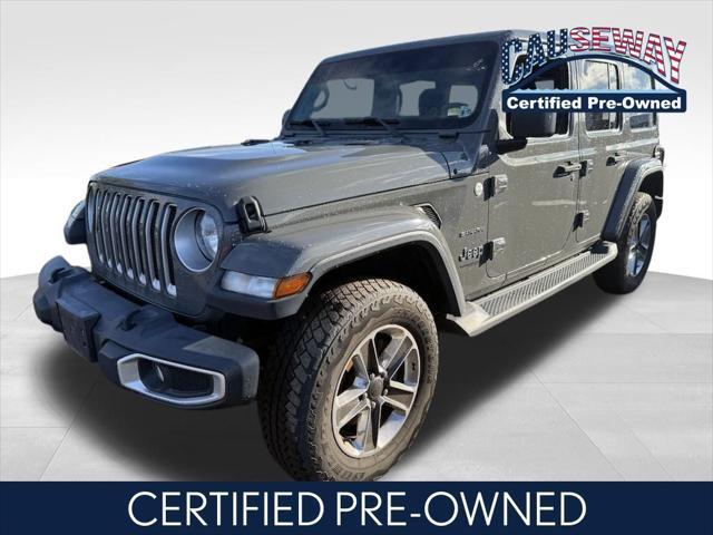 used 2021 Jeep Wrangler Unlimited car, priced at $32,901