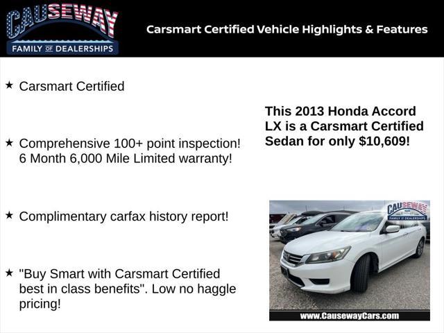 used 2013 Honda Accord car, priced at $10,609