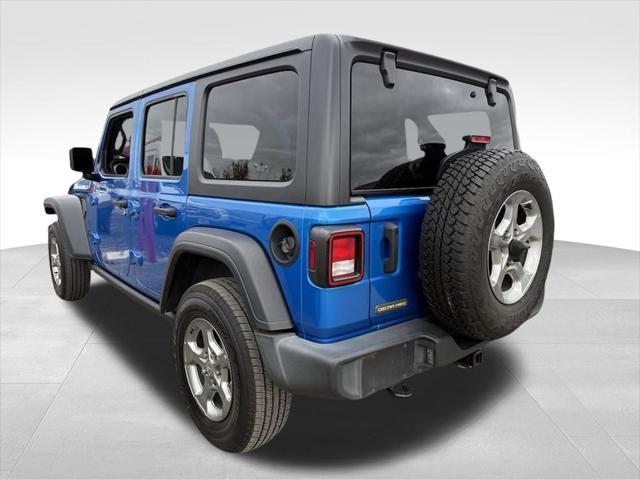 used 2021 Jeep Wrangler Unlimited car, priced at $36,550